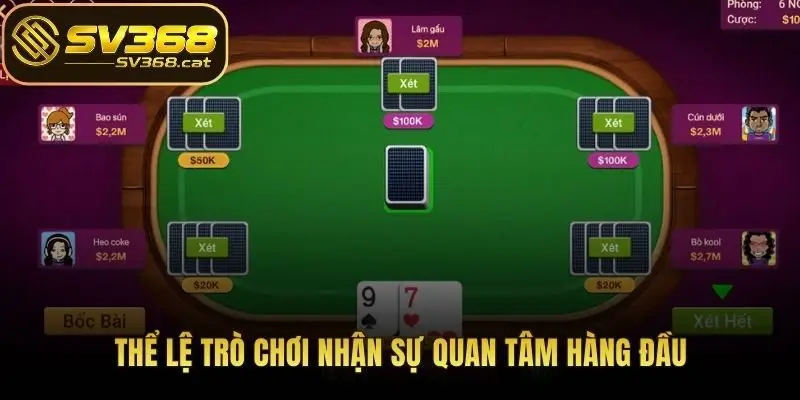 Thể lệ trò chơi nhận sự quan tâm hàng đầu